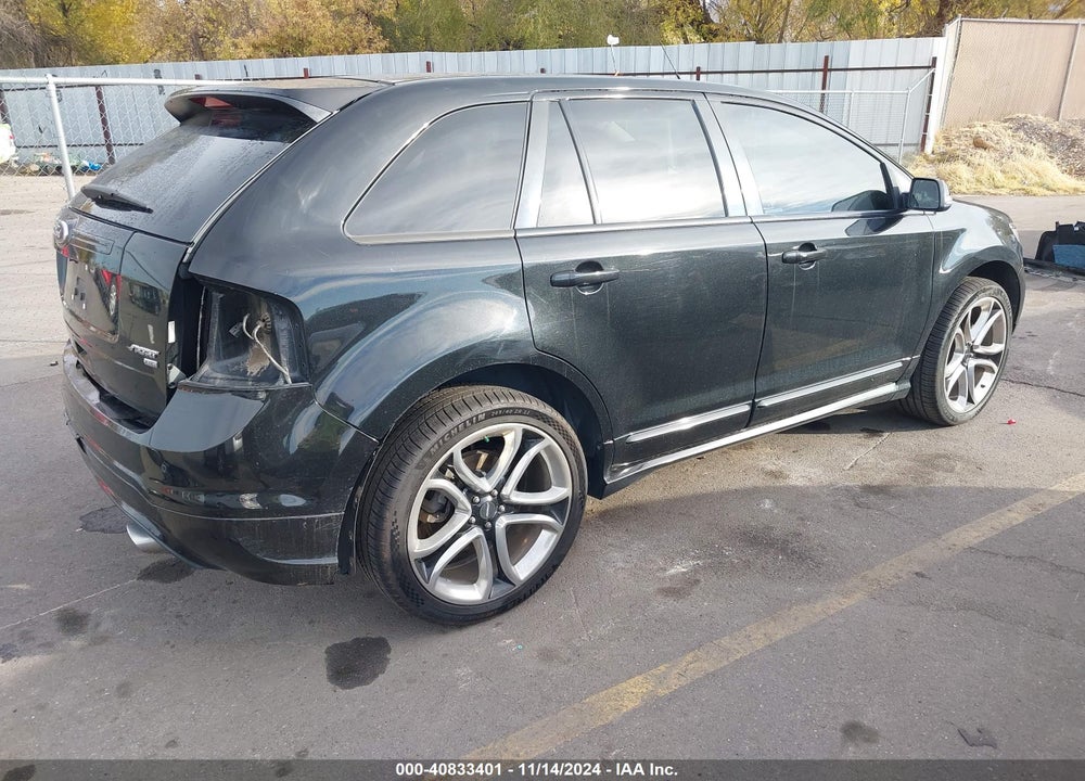 2013 FORD EDGE SPORT VIN: 2FMDK4AK5DBB78926