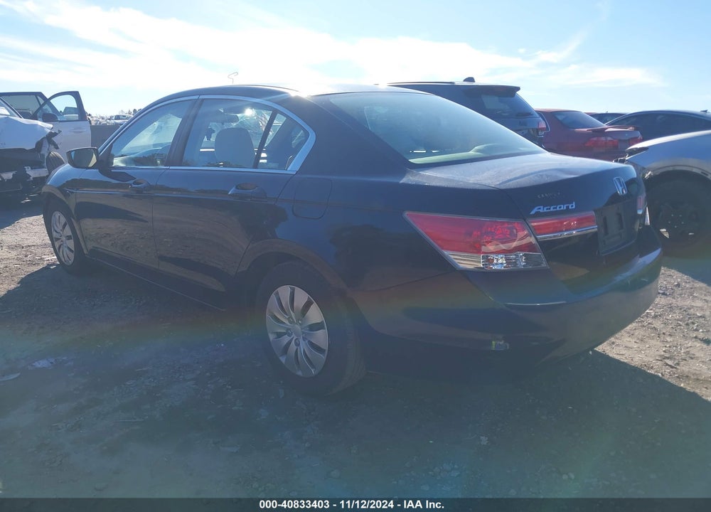 2012 HONDA ACCORD 2.4 LX VIN: 1HGCP2F39CA013058