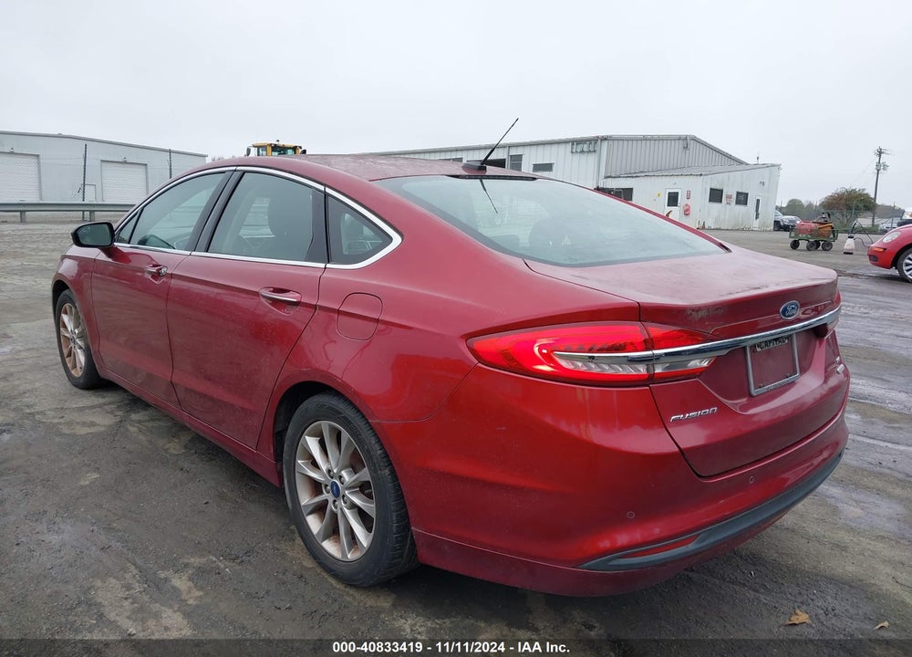 2017 FORD FUSION SE VIN: 3FA6P0HD3HR240710