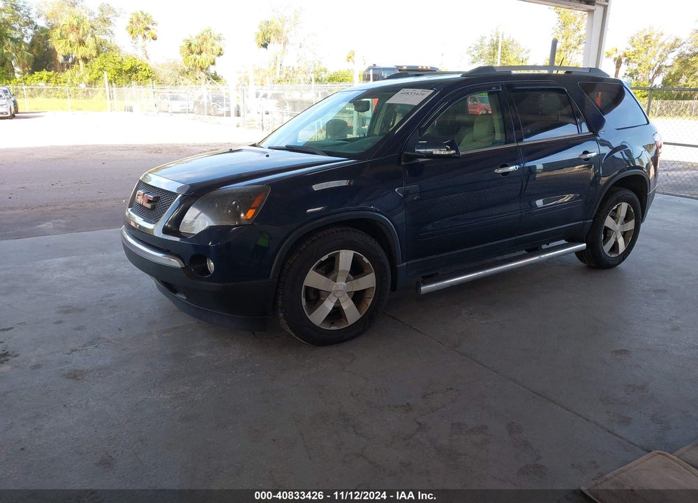 2012 GMC ACADIA SLT-1 VIN: 1GKKRRED1CJ280495