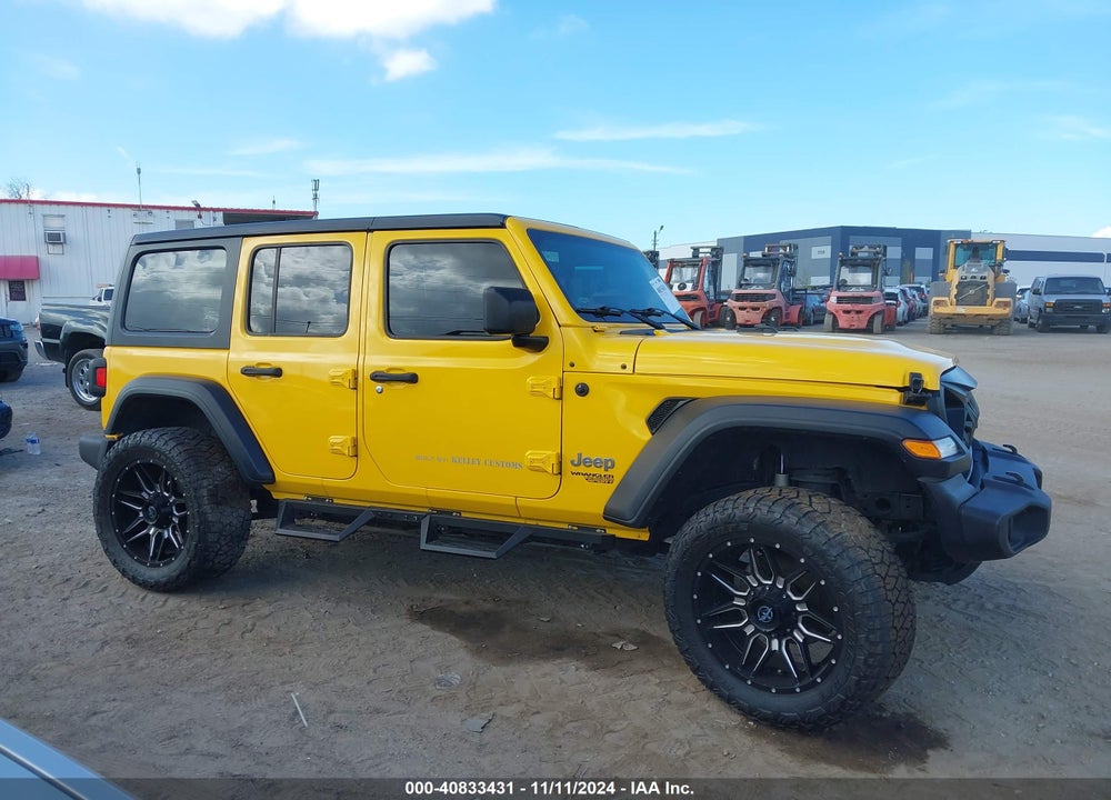 2018 JEEP WRANGLER UNLIMITED SPORT S 4X4 VIN: 1C4HJXDG9JW299728