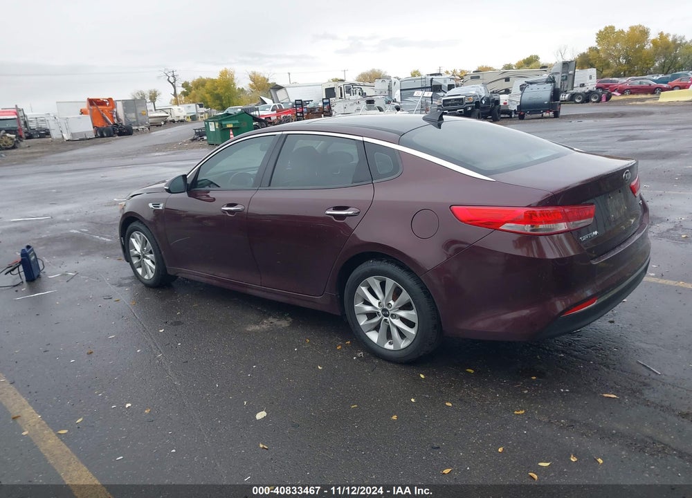 2016 KIA OPTIMA EX VIN: 5XXGU4L35GG110115