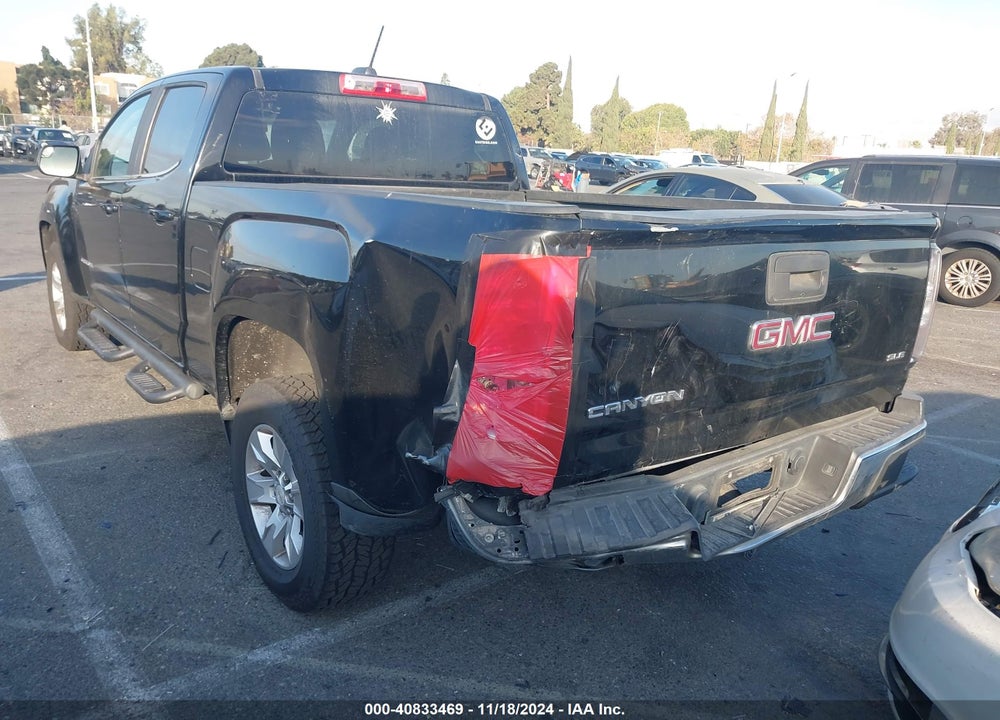 2016 GMC CANYON SLE VIN: 1GTG5CE31G1258939
