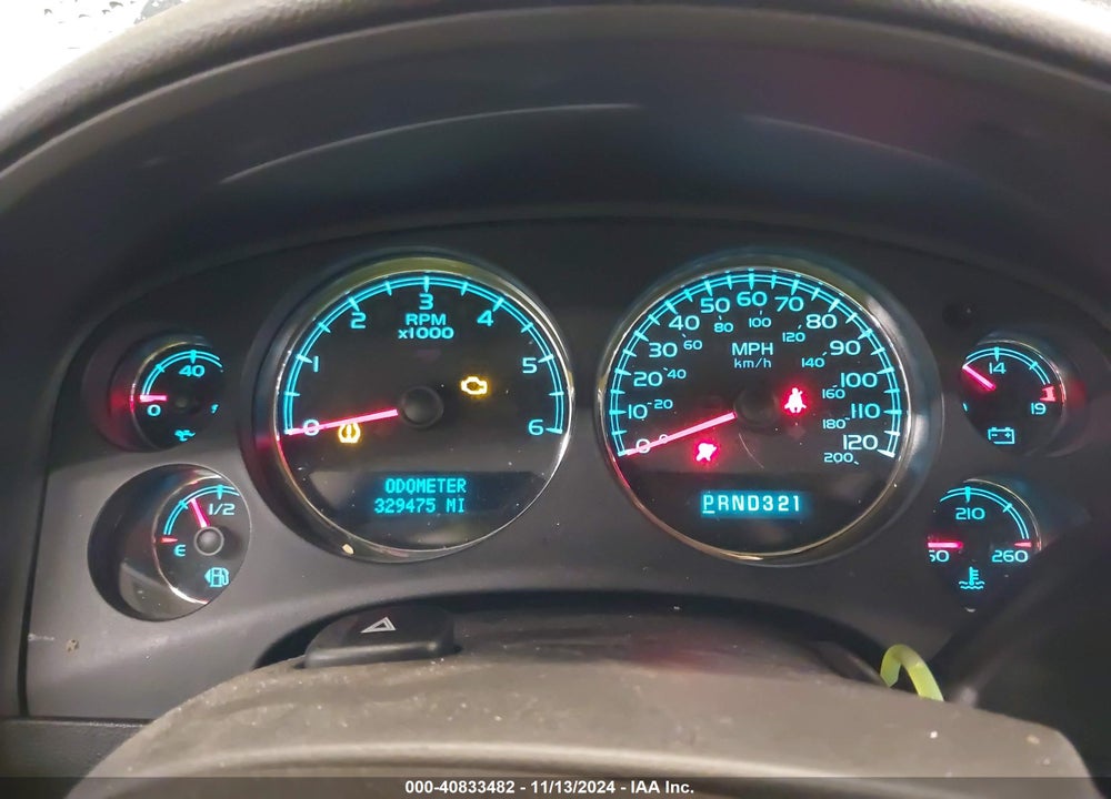 2007 CHEVROLET TAHOE LTZ VIN: 1GNFK13077J329313
