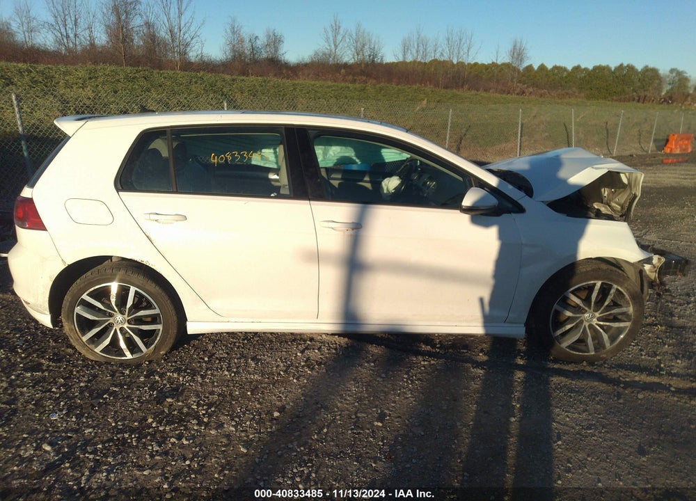 2015 VOLKSWAGEN GOLF TSI SE 4-DOOR VIN: 3VW217AU0FM004892