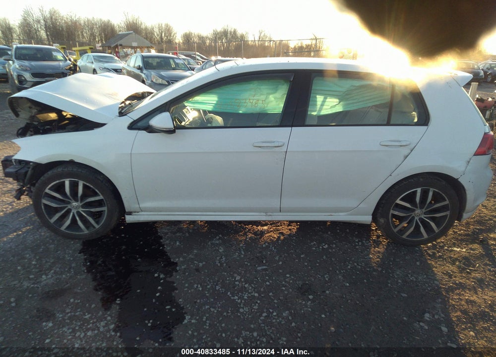 2015 VOLKSWAGEN GOLF TSI SE 4-DOOR VIN: 3VW217AU0FM004892