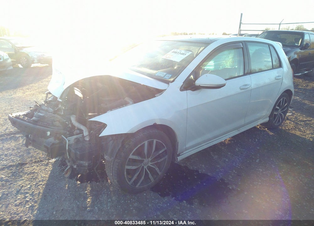 2015 VOLKSWAGEN GOLF TSI SE 4-DOOR VIN: 3VW217AU0FM004892