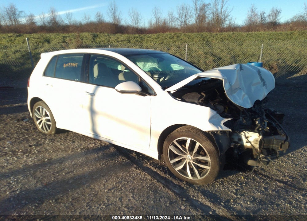 2015 VOLKSWAGEN GOLF TSI SE 4-DOOR VIN: 3VW217AU0FM004892