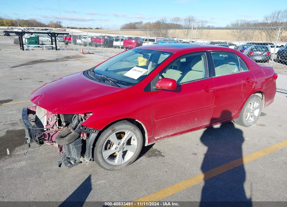2013 TOYOTA COROLLA LE VIN: 5YFBU4EE6DP083423