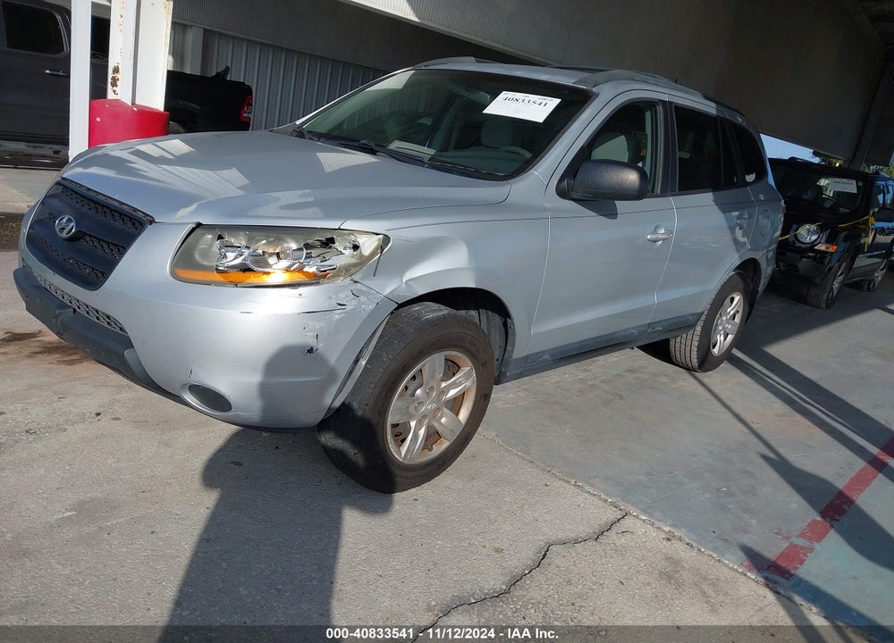 2009 HYUNDAI SANTA FE GLS VIN: 5NMSG13D49H298641