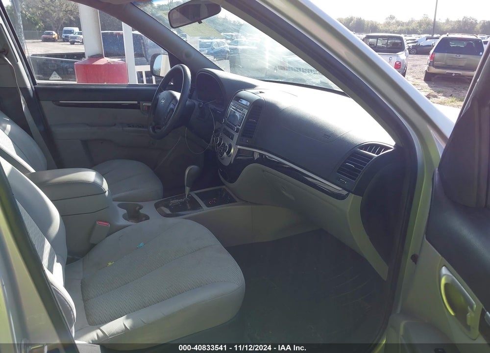 2009 HYUNDAI SANTA FE GLS VIN: 5NMSG13D49H298641