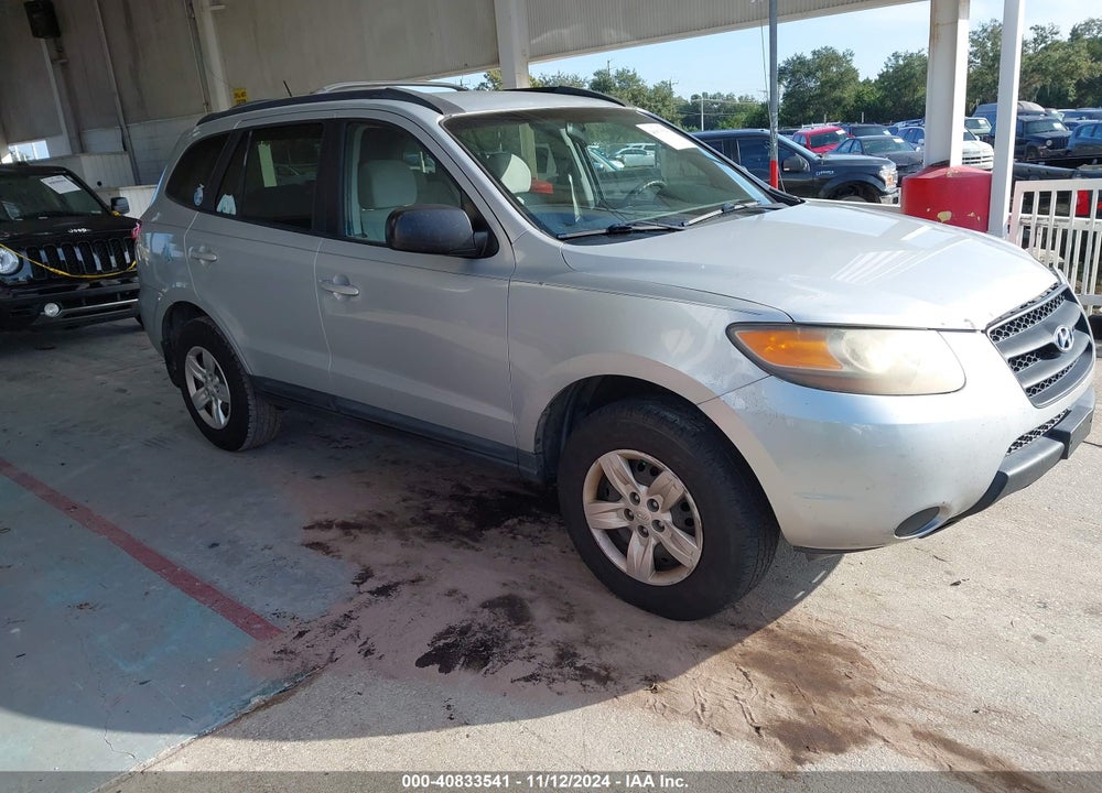 2009 HYUNDAI SANTA FE GLS VIN: 5NMSG13D49H298641
