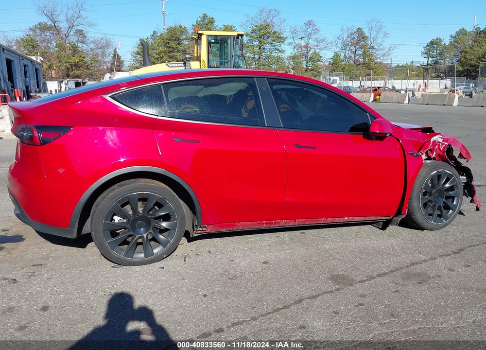 2023 TESLA MODEL Y VIN: 7SAYGDEEXPA030418
