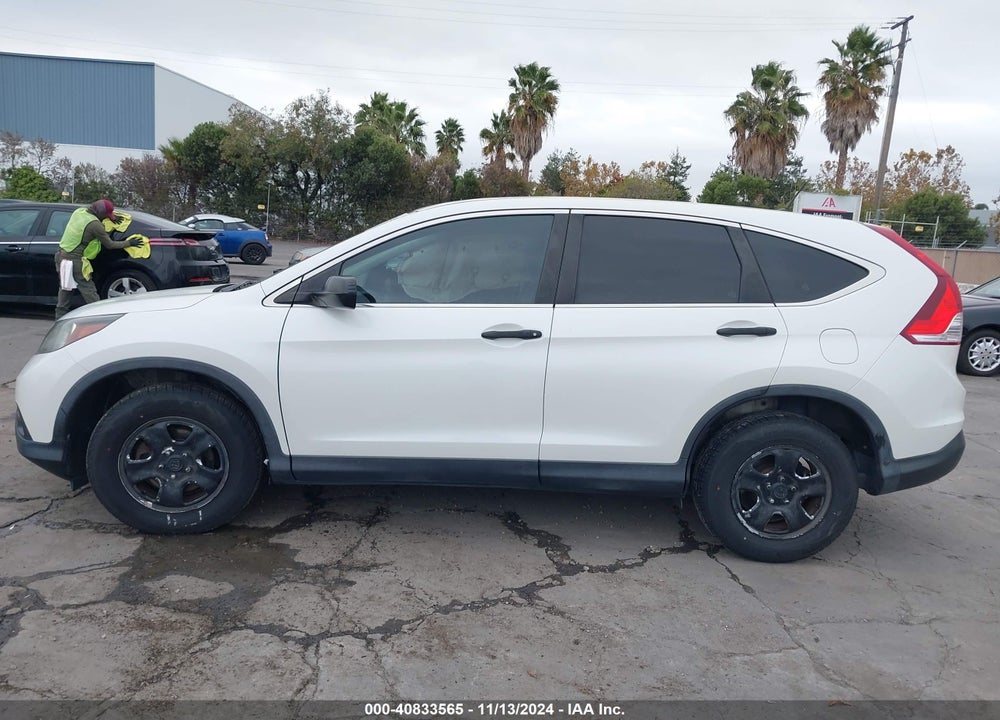 2014 HONDA CR-V LX VIN: 5J6RM3H30EL030045