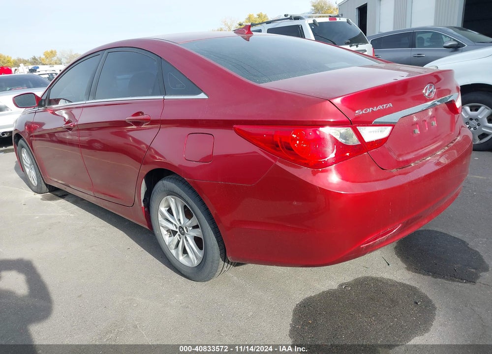 2013 HYUNDAI SONATA GLS VIN: 5NPEB4AC5DH795054