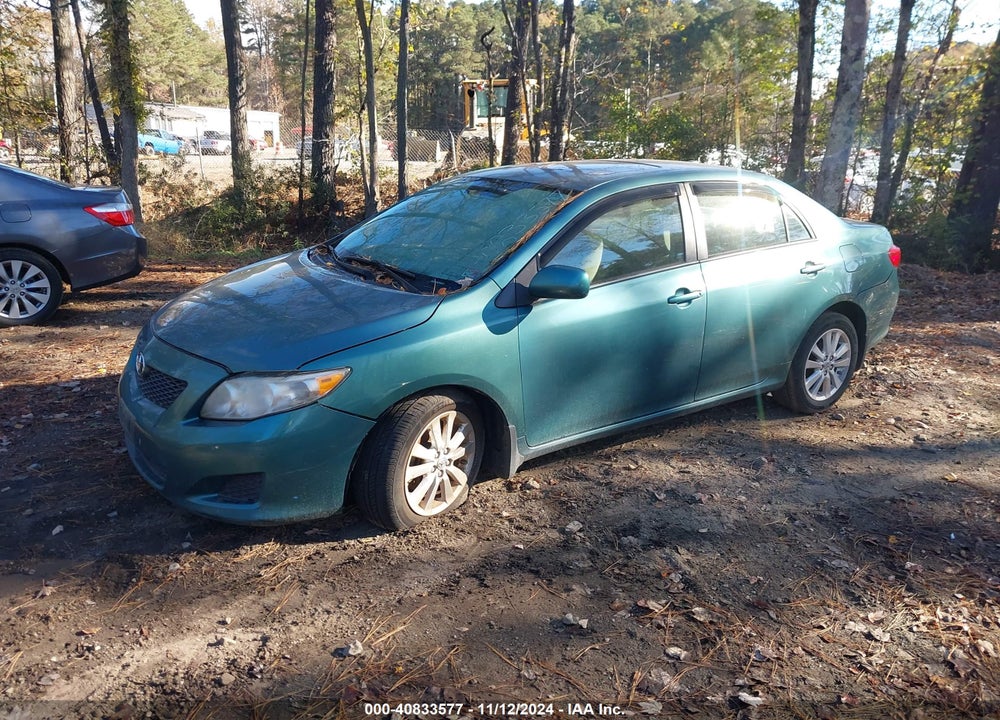 2009 TOYOTA COROLLA XLE VIN: 2T1BU40E59C015998