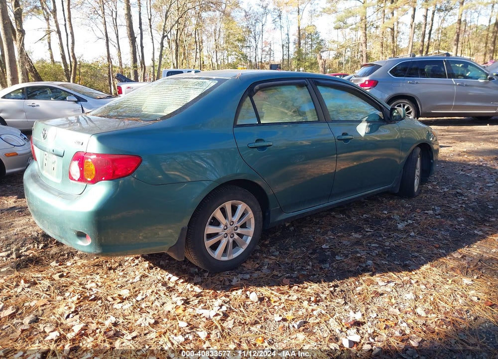 2009 TOYOTA COROLLA XLE VIN: 2T1BU40E59C015998