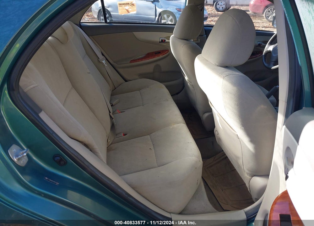 2009 TOYOTA COROLLA XLE VIN: 2T1BU40E59C015998