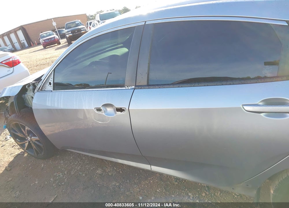 2019 HONDA CIVIC VIN: 2HGFC2F80KH599685