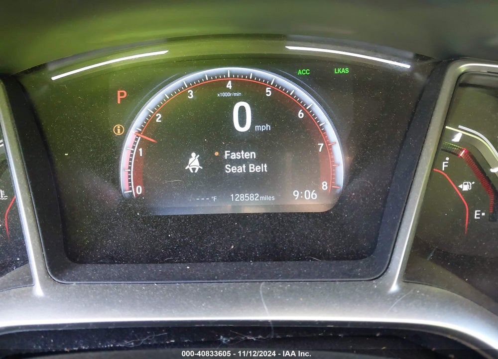 2019 HONDA CIVIC VIN: 2HGFC2F80KH599685