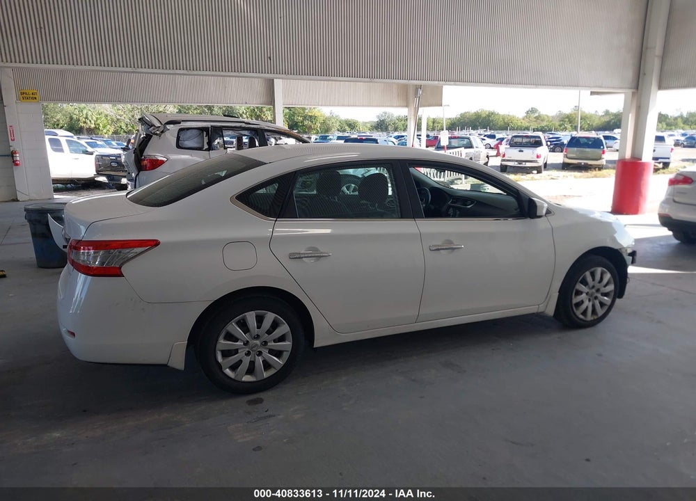 2015 NISSAN SENTRA S VIN: 3N1AB7AP8FY289715