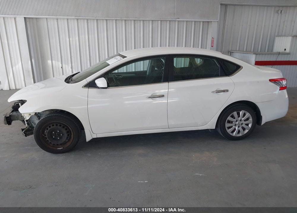 2015 NISSAN SENTRA S VIN: 3N1AB7AP8FY289715