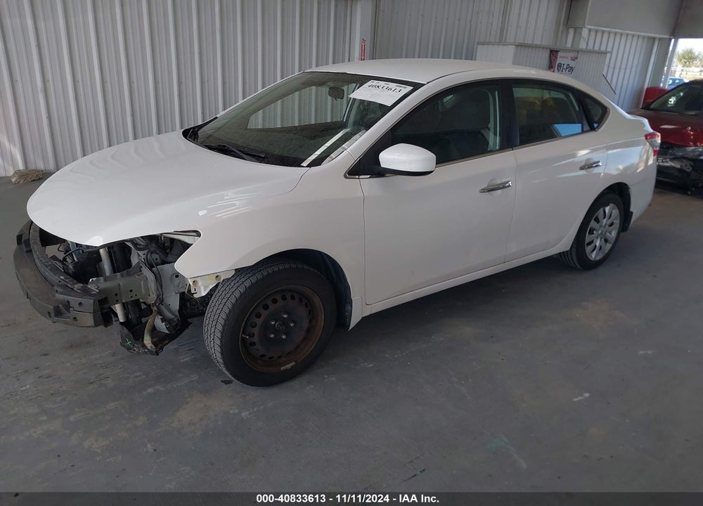 2015 NISSAN SENTRA S VIN: 3N1AB7AP8FY289715