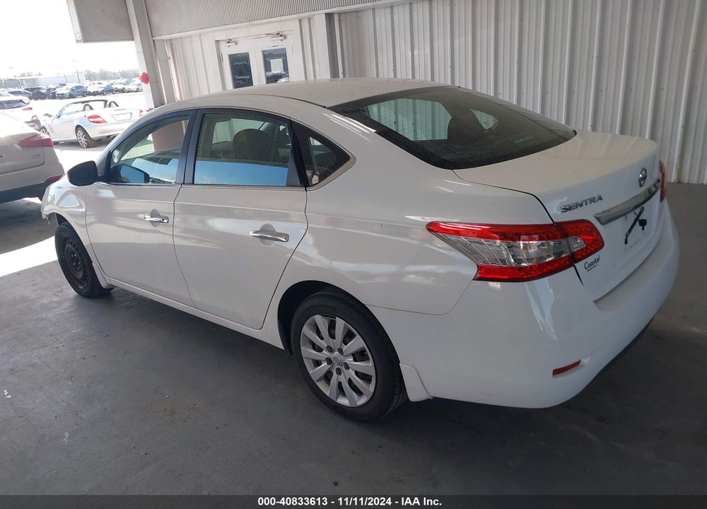 2015 NISSAN SENTRA S VIN: 3N1AB7AP8FY289715