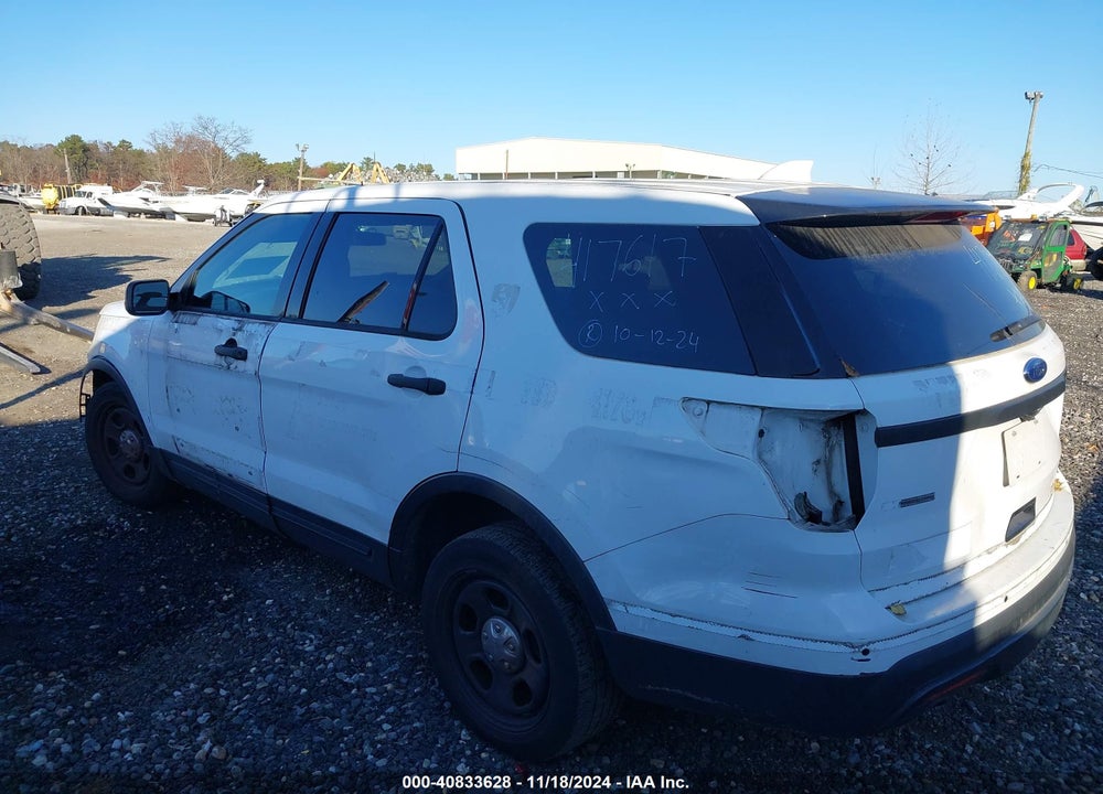 2017 FORD UTILITY POLICE INTERCEPTOR VIN: 1FM5K8AR9HGD92583