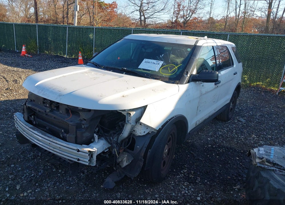2017 FORD UTILITY POLICE INTERCEPTOR VIN: 1FM5K8AR9HGD92583