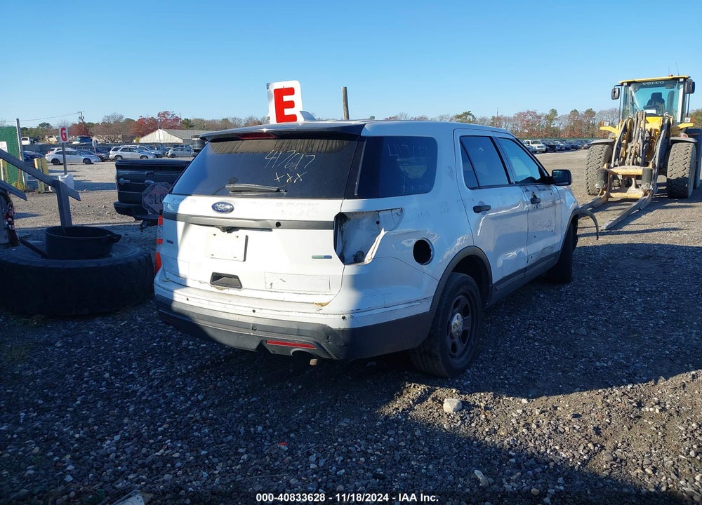 2017 FORD UTILITY POLICE INTERCEPTOR VIN: 1FM5K8AR9HGD92583