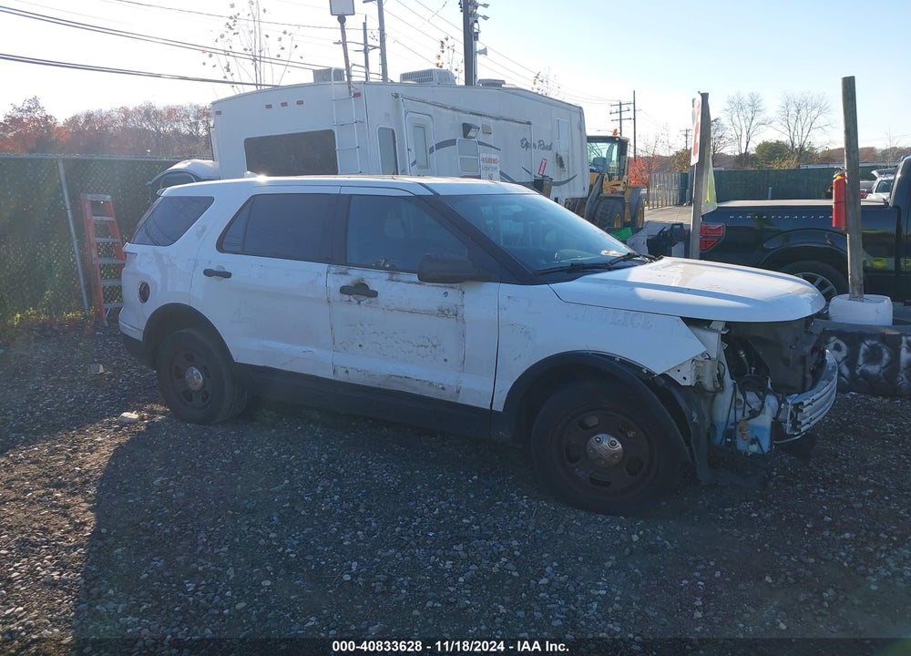 2017 FORD UTILITY POLICE INTERCEPTOR VIN: 1FM5K8AR9HGD92583