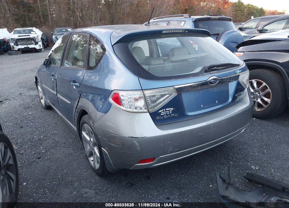 2008 SUBARU IMPREZA OUTBACK SPORT VIN: JF1GH63648H838061