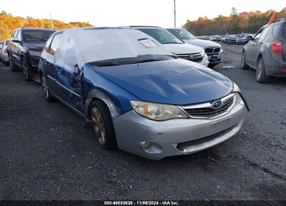 2008 SUBARU IMPREZA OUTBACK SPORT VIN: JF1GH63648H838061