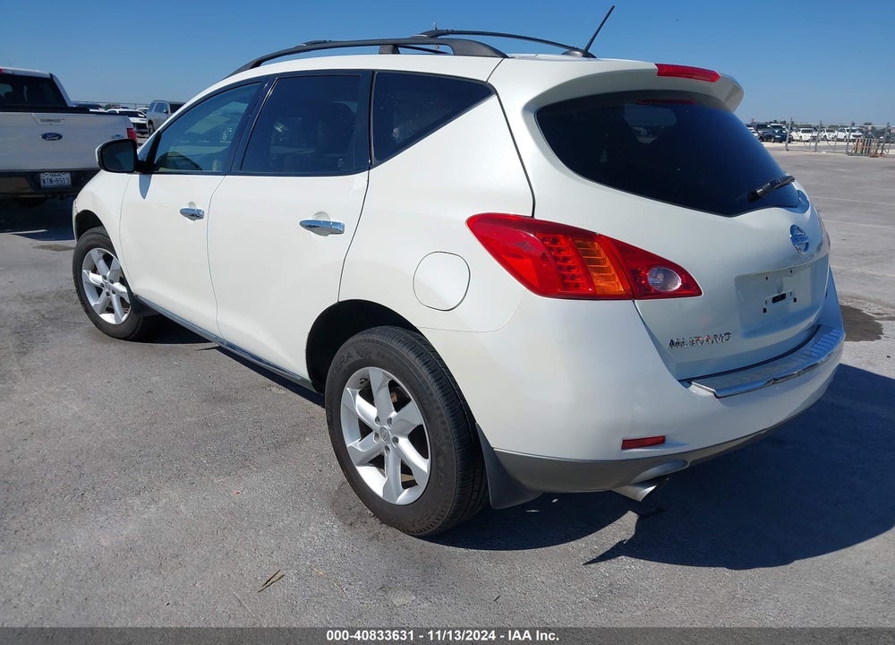 2010 NISSAN MURANO SL VIN: JN8AZ1MU6AW005140