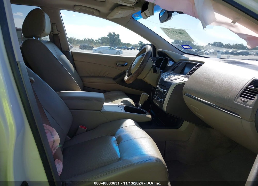 2010 NISSAN MURANO SL VIN: JN8AZ1MU6AW005140