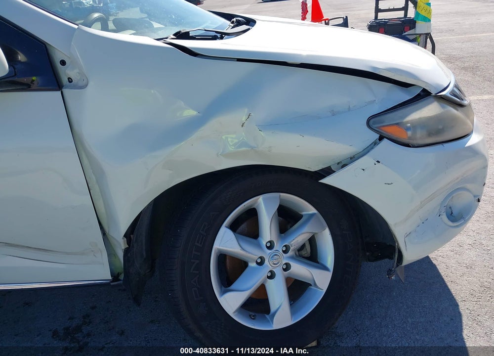 2010 NISSAN MURANO SL VIN: JN8AZ1MU6AW005140
