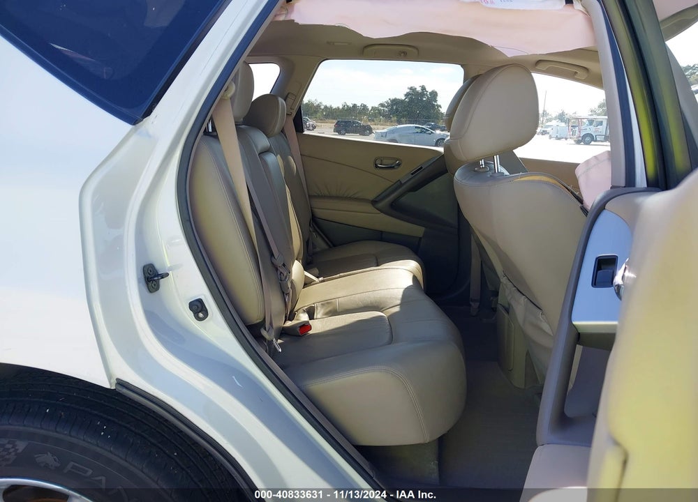 2010 NISSAN MURANO SL VIN: JN8AZ1MU6AW005140