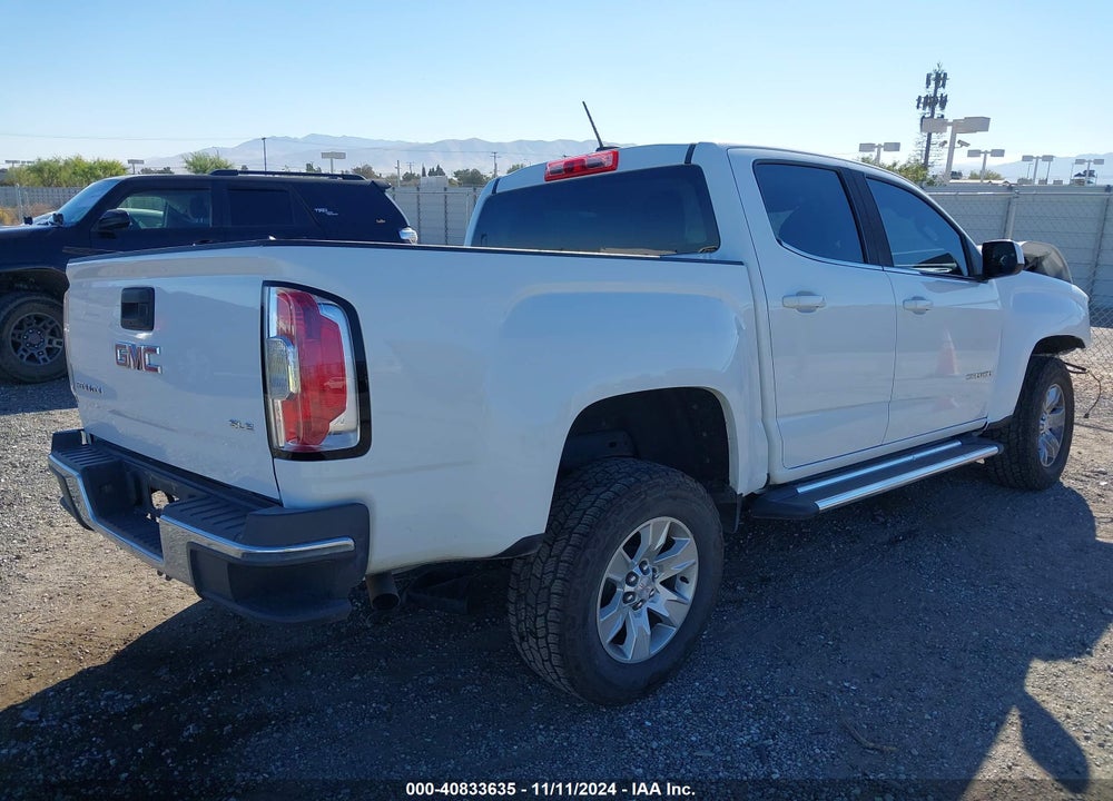 2017 GMC CANYON SLE VIN: 1GTG5CEN4H1237859