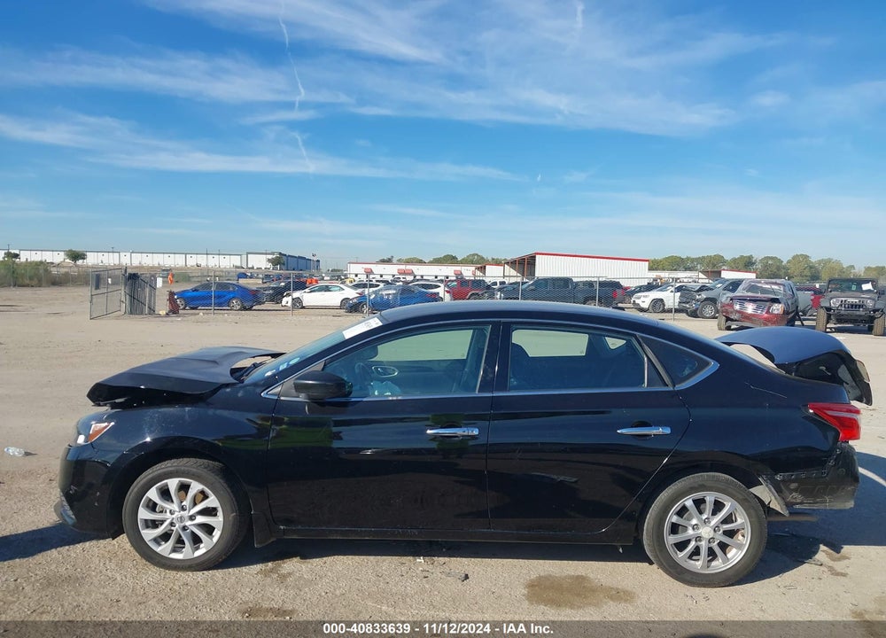 2019 NISSAN SENTRA SV VIN: 3N1AB7APXKY245466