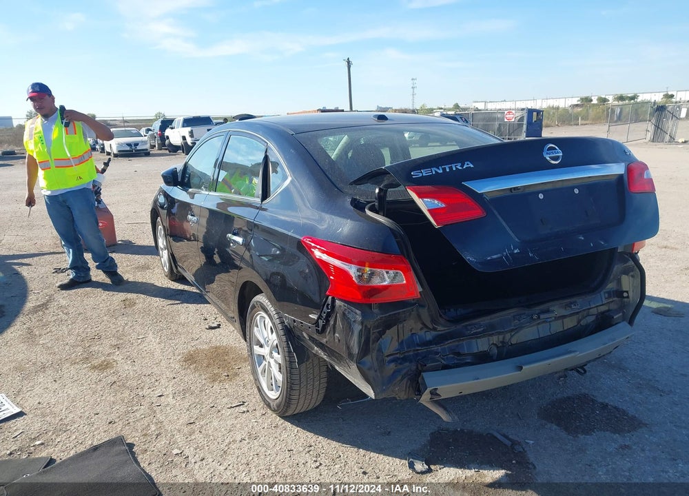 2019 NISSAN SENTRA SV VIN: 3N1AB7APXKY245466