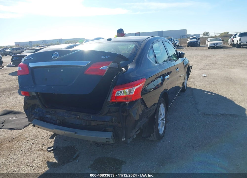 2019 NISSAN SENTRA SV VIN: 3N1AB7APXKY245466