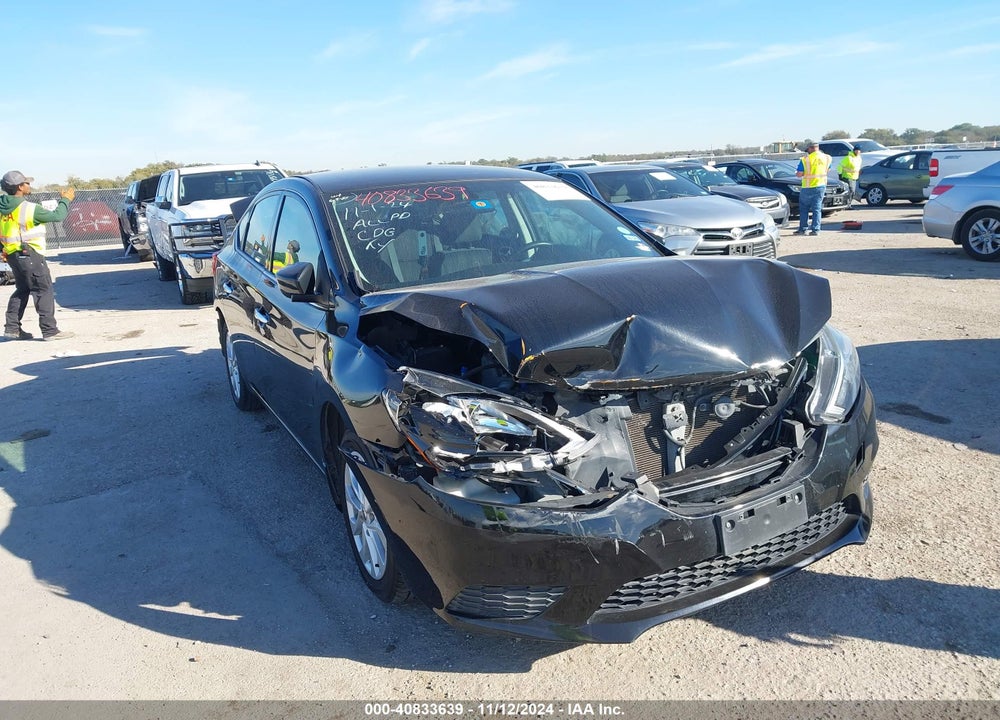 2019 NISSAN SENTRA SV VIN: 3N1AB7APXKY245466