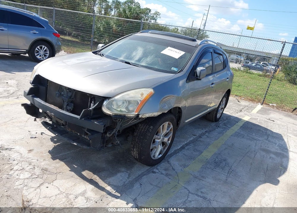 2011 NISSAN ROGUE SV VIN: JN8AS5MVXBW676526