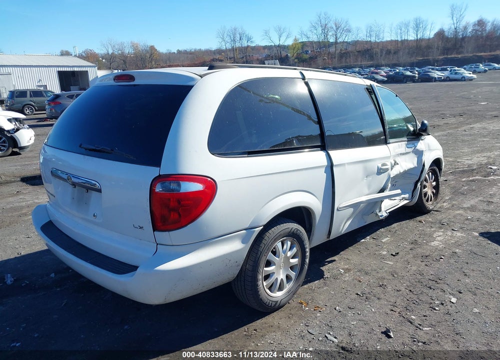 2003 CHRYSLER TOWN & COUNTRY LX VIN: 2C4GP44LX3R380741