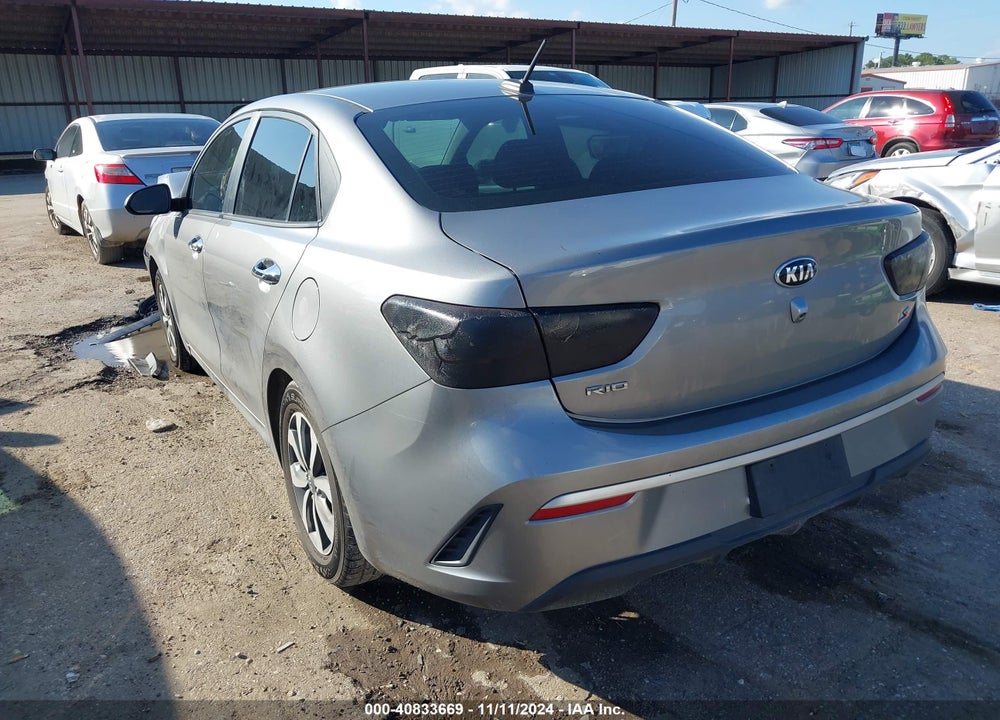 2021 KIA RIO S VIN: 3KPA24AD0ME422757