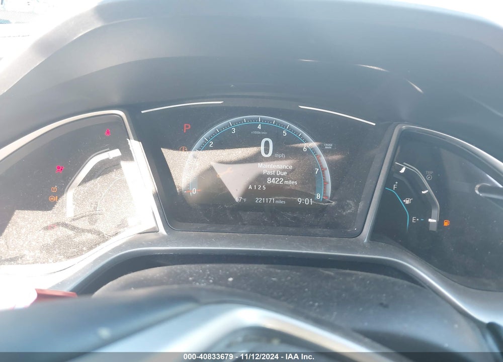 2017 HONDA CIVIC VIN: 19XFC1F7XHE031920