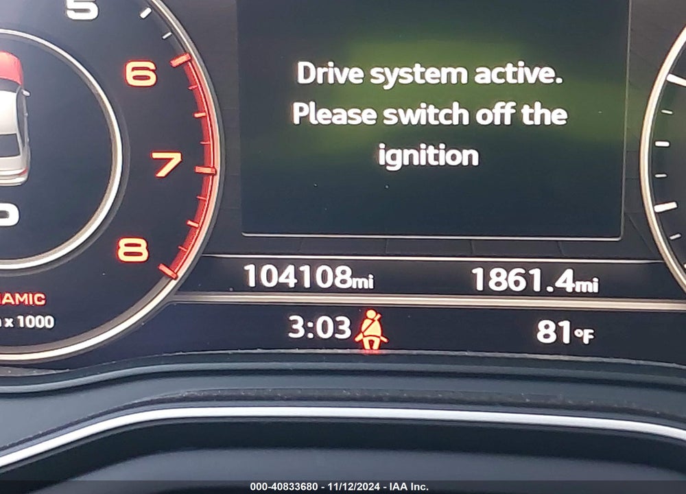 2018 AUDI A4 2.0T TECH ULTRA PREMIUM/2.0T ULTRA PREMIUM VIN: WAULMAF41JA212898