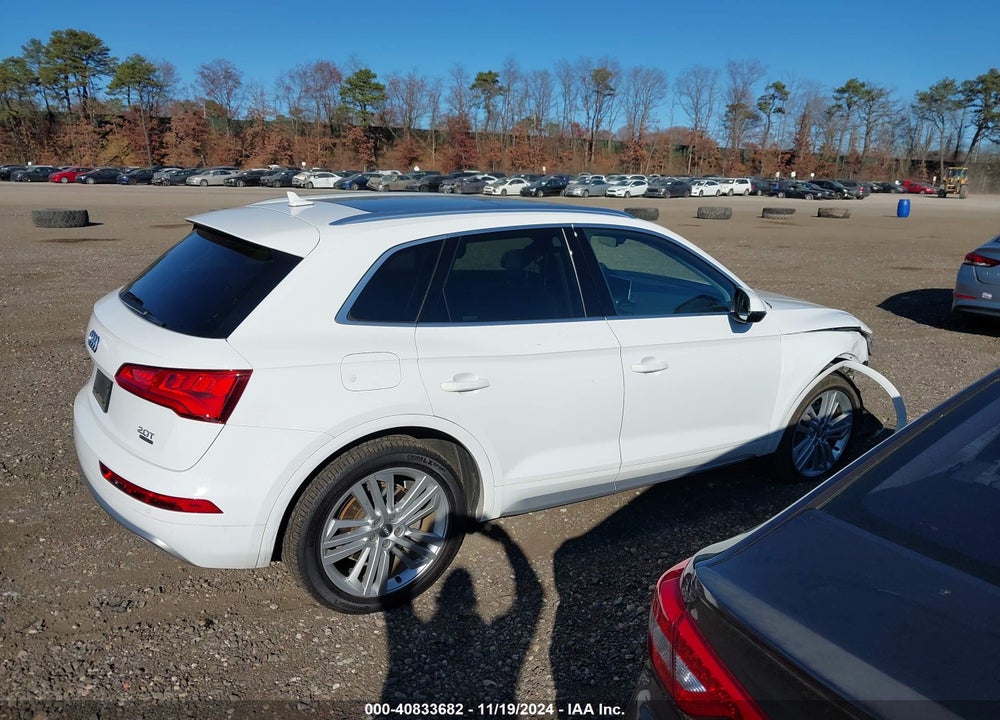 2018 AUDI Q5 2.0T PREMIUM/2.0T TECH PREMIUM VIN: WA1BNAFY5J2219498