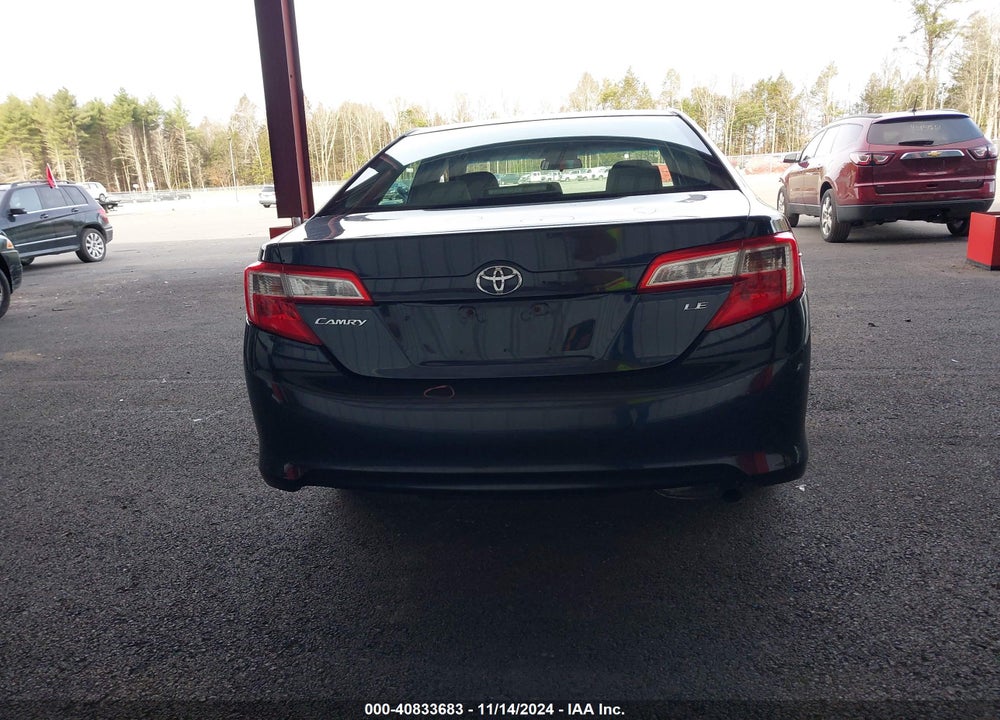 2012 TOYOTA CAMRY LE VIN: 4T4BF1FK2CR265135